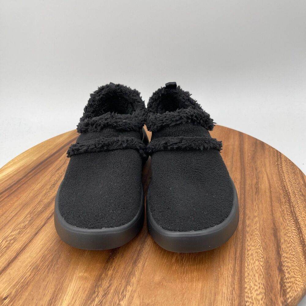 Oofos OOcoozie Low Shoes Womens Size 7.5 Black Recovery Walking Slip On Comfort - Picture 2 of 9